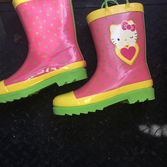 Sanrio Shoes Hello Kitty Sanrio Girls Rain Boots Size 23 Poshmark